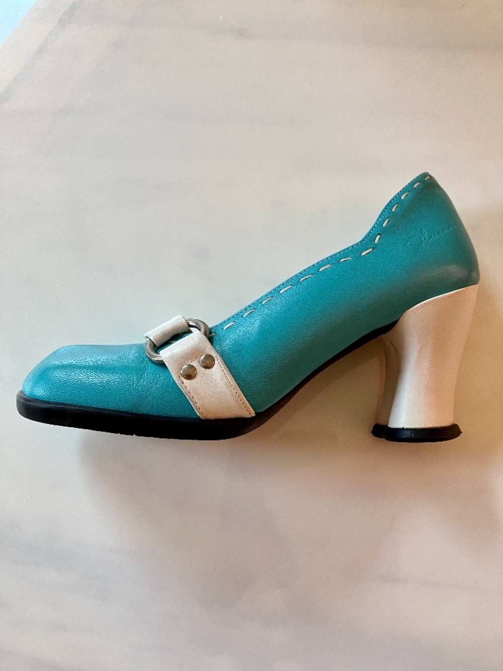 John Fluevog Choice Vanny Heart Heels 9.5